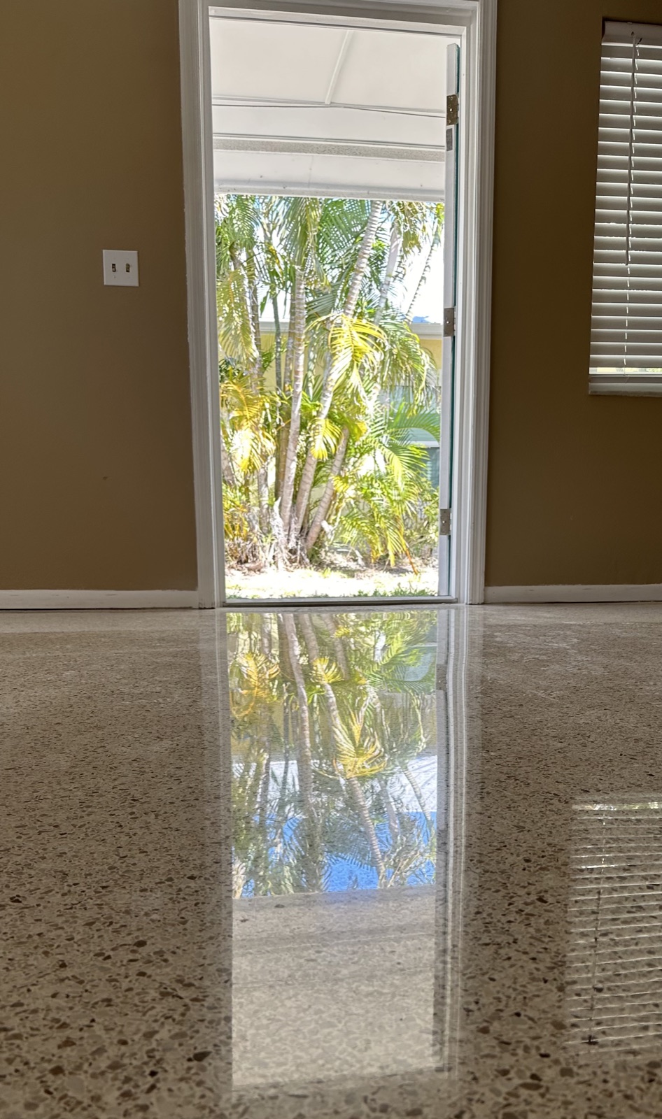 Restored terrazzo on Anna Maria Island