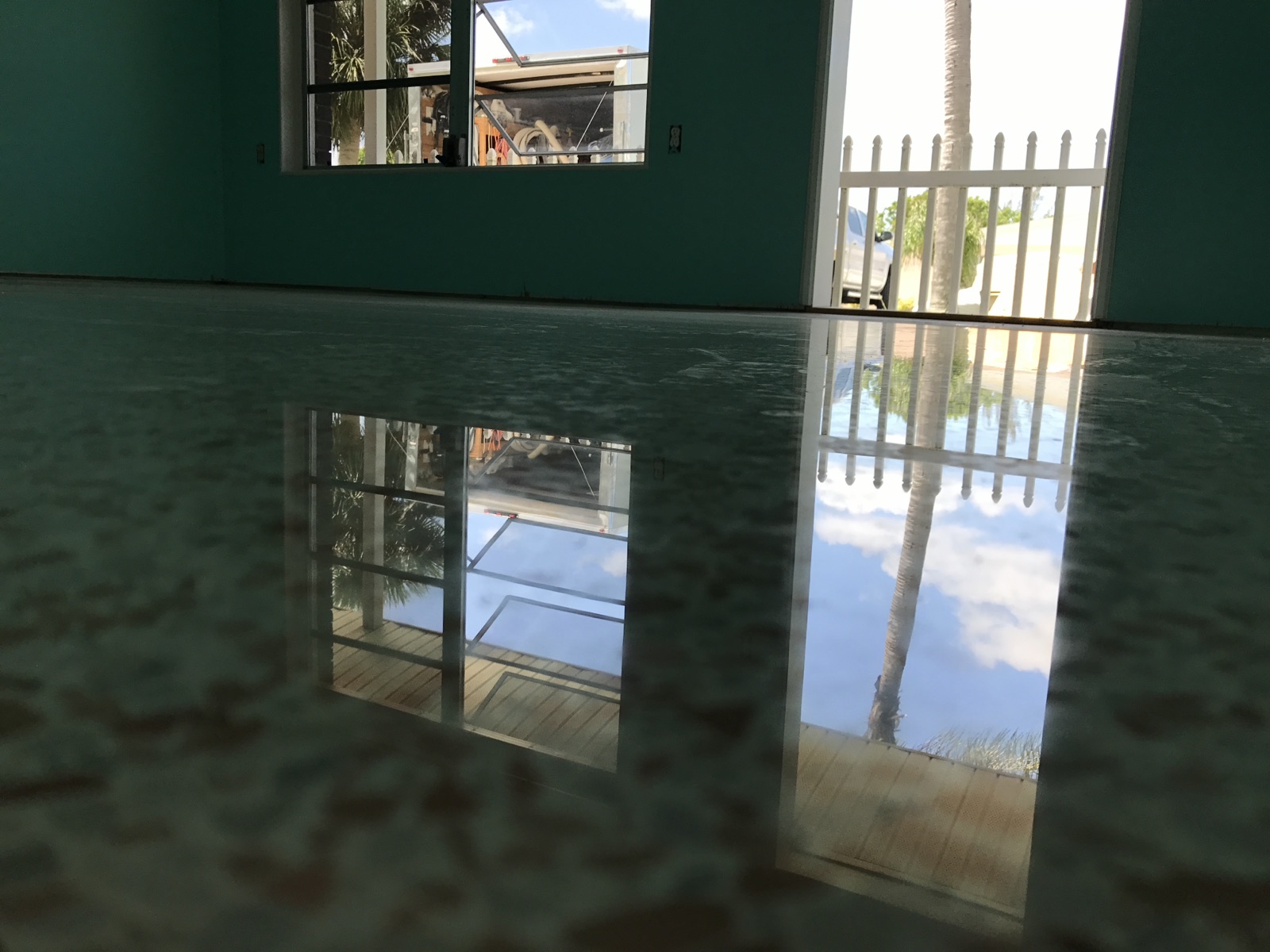 Polished terrazzo in Englewood