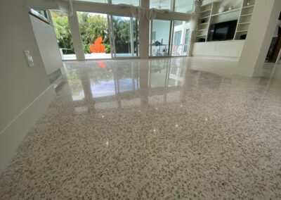 Polished terrazzo in Lido Shores, Sarasota
